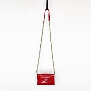 Rebecca Minkoff mini red crossbody bag